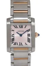 Cartier — Cartier Tank Francaise Small Rose Gold/Steel 160th Anniversary 2384 — Watch — resale