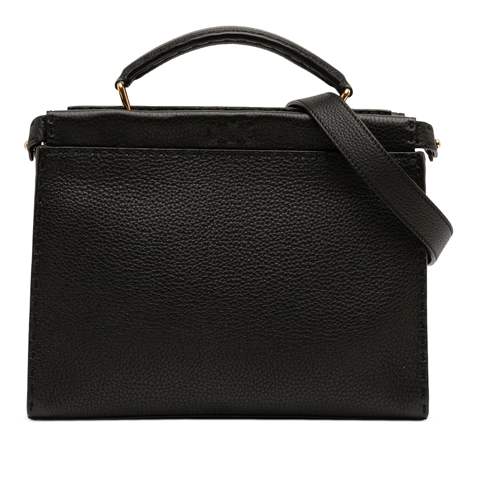 Fendi — Mini Romano Peekaboo Iconic Fit Satchel — Handbag — resale