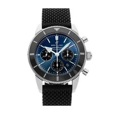 Breitling — Breitling Superocean Heritage B01 Chronograph Steel Auto Blue 44mm AB0162121C1S1 — Watch — resale