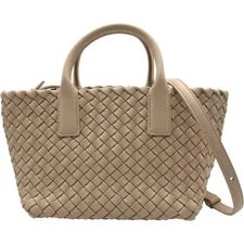 Bottega Veneta — Bottega Veneta Mini Cab 2-Way 781670 Lamb Hardware #OK1563 — Handbag — resale