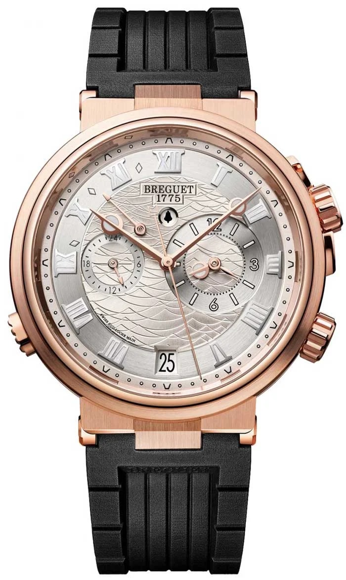 Worldofluxuryus — Breguet Marine 5547 Marine Alarme Musicale 18K Rose Gold — Watch — resale