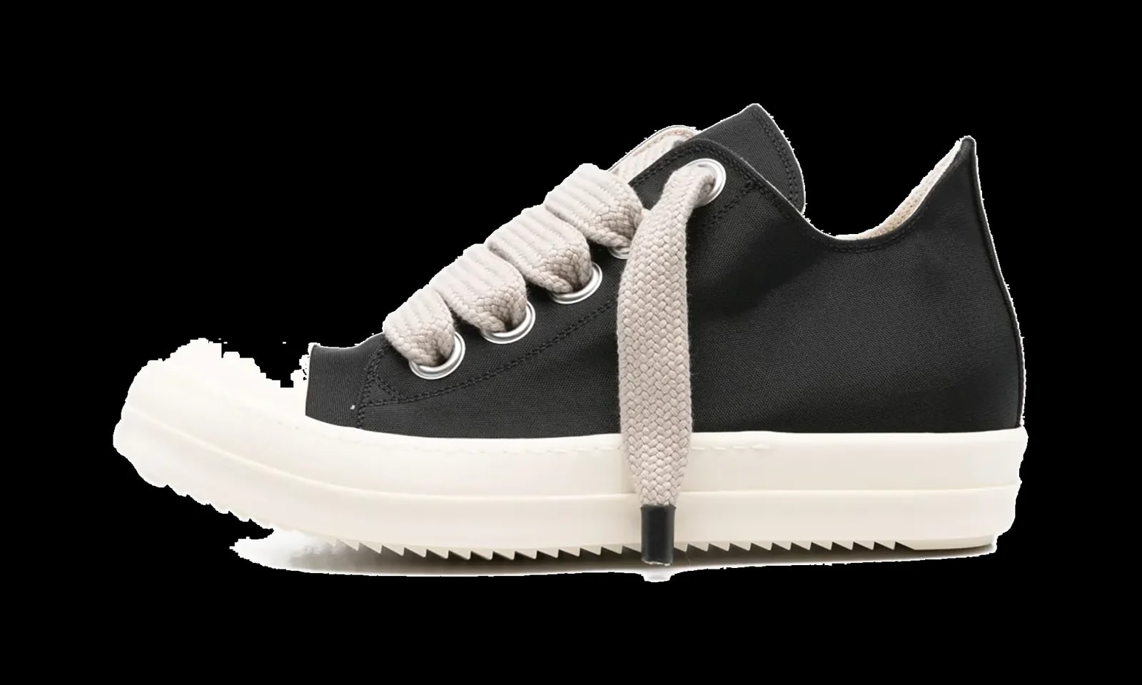 Rick Owens DRKSHDW — Concordians Jumbo Lace Ramones Low " Milk" DU02E7819 NCVW2 911 — Sneaker — resale
