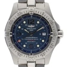 Breitling — Breitling A17390 Super Ocean Blue Dial Automatic Stainless Steel ’s — Watch — resale