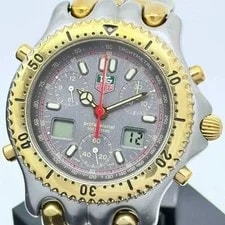 TAG Heuer — TAG Heuer CG1122 Ayrton Senna Professional S/el Ana-Digi Chronograph Quartz 36mm — Watch — resale
