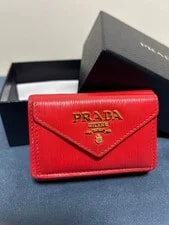 Prada — Prada Wallet Compact Wallet 1MH021 From Japan — Handbag — resale