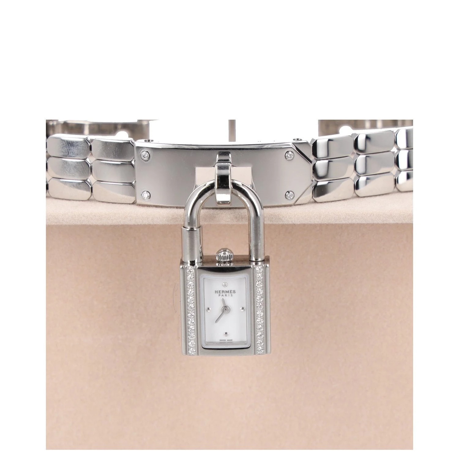 Hermès — Hermès Kelly Model, 16 Mm & Clochette Lanyard Necklace — Watch — resale