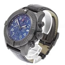 Breitling — Breitling Super Avenger 48 V13375 45mm SS Navy Dial Chronograph Date #C141 — Watch — resale