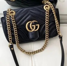 Gucci — Gucci GG Marmont 22 Chain Crossbody Classic — Handbag — resale