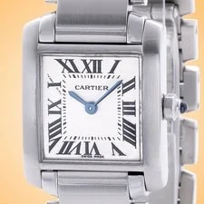 Cartier — Cartier Tank Francaise Quartz Stainless Steel W51008Q3 — Watch — resale