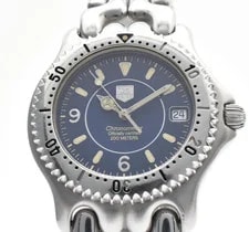 TAG Heuer — ▶️ TAG Heuer S/el WG5114-P0 Automatic Blue Dial Date Swiss — Watch — resale