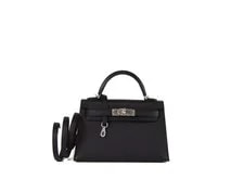 Hermès — Hermès Kelly 20 Palladium Hardware — Handbag — resale