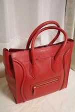 Celine — Céline With Front Pocket Tags & Card — Handbag — resale