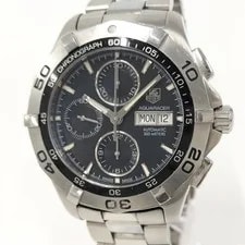 Tag Heuer — TAG Heuer Aquaracer Divers Chronograph SS Automatic Black Dial — Watch — resale