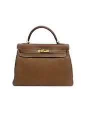 Hermès — Hermes Kelly 32 II Retourne Cafskin — Handbag — resale