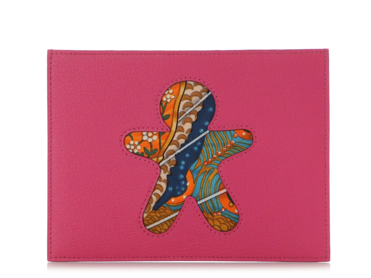 Hermès — Hermès and Gingerbread Petit H Passport Holder — Handbag — resale