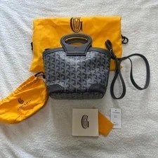 Goyard — Goyard Paris Beluga Herringbone Japan Auth — Handbag — resale