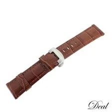 Panerai — Panerai Leather Strap With SS D Buckle 22mm Brown — Watch — resale