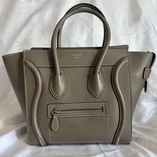 Celine — Celine Luggage Souris Greige Stitching — Handbag — resale