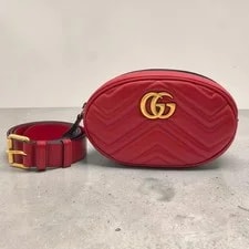 Gucci — Gucci GG Marmont Waist Authentic Crossbody — Handbag — resale