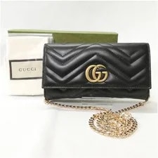 Gucci — Grade Gucci GG Marmont Bi Fold Long Wallet C — Handbag — resale