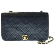 Chanel — Chanel Size 23 Matelasse23 Full Flap Turnlock Single Chain r0_ — Handbag — resale