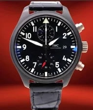 IWC — IWC Top Gun Chronograph Automatic Ceramic 2018 44.5mm Box/Papers IW389001 — Watch — resale