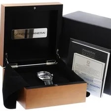 Panerai — Panerai Radiomir Black Seal PAM00380 45mm SS Leather Small Seconds #C327 — Watch — resale