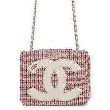 Chanel — Chanel Chain Deca Coco Mark Full Flap Whi — Handbag — resale