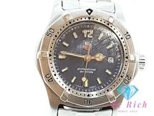 Tag Heuer — TAG Heuer Professional 200 Date WK1313 Blue Silver SS Bracelet Logo — Watch — resale
