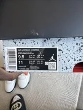 Jordan — Size 9.5 - Air Jordan 4 Retro OG 2025 — Sneaker — resale