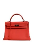 Hermès — Hermès Kelly 32 Two-Way With Palladium — Handbag — resale