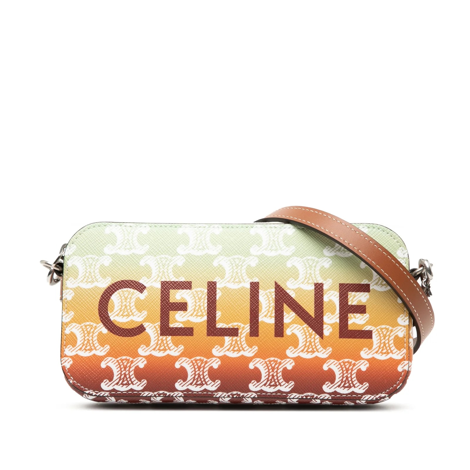 Celine — Triomphe Sunset Logo Horizontal — Handbag — resale