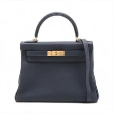 Hermès — Hermès Kelly 28 le Tournay Nuit Metal Fittings Y: 2020 — Handbag — resale