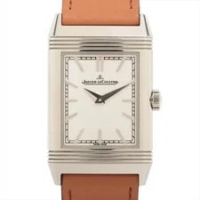 Jaeger-LeCoultre — Jaeger-LeCoultre Reverso Tribute Monoface Q7168420 SS & Leather Stem-winder S — Watch — resale