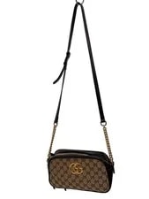 Gucci — Gucci Chain GG Marmont BEG Total Pattern — Handbag — resale