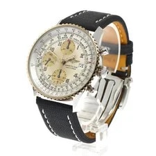 Breitling — Breitling Old Navitimer D13022 Automatic 41mm Silver Chronograph — Watch — resale