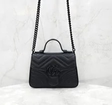 Gucci — Gucci Marmont Top Handle 702563 154162318 — Handbag — resale
