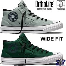 Converse — Converse Chuck Taylor All Star Malden Street Wide Fit Kicks New Mid-Top — Sneaker — resale