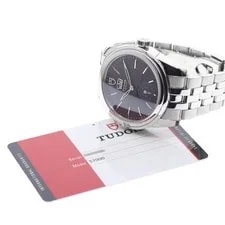 Tudor Glamour 57000 42mm SS Black #C19630