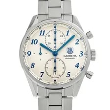 Tag Heuer — TAG Heuer Carrera Heritage Caliber 16 Chronograph CAS2111.BA0730 Silver S Wa — Watch — resale