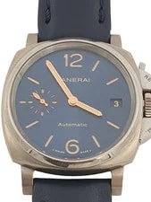 Panerai — Panerai Luminor Due Titan PAM00926 38mm Automatic Blue Dial — Watch — resale