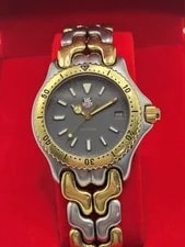 Tag Heuer — TAG Heuer 200M Quartz Grey Dial 34mm Date Stainless 7.5in — Watch — resale