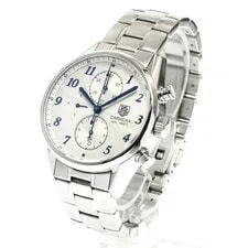 Tag Heuer — TAG Heuer Carrera Caliber 1887 CAR2114-0 41mm SS Silver Dial Chronograph #C281 — Watch — resale