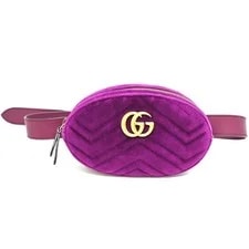 Gucci — Ginza Gucci GG Marmont Waist 476434 From — Handbag — resale