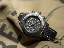 Breitling — Breitling Laser Belt Black 22mm Replacement Strap — Watch — resale