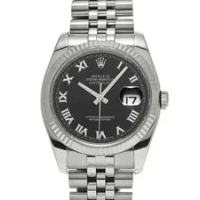 Rolex — Rolex Datejust 116234 Black Case Size 36 X 36 Mm — Watch — resale