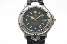 TAG Heuer — Read!tag Heuer 6000 WH5153 Green Dial Chronometer Automatic Japan — Watch — resale