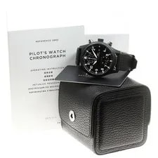 IWC Schaffhausen — IWC Schaffhausen Pilot TOP GUN IW389001 45mm Titanium Black Dial #C047 — Watch — resale
