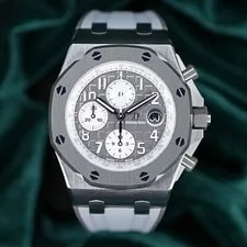 Audemars Piguet — Audemars Piguet Royal Oak Offshore “Ghost” Grey Titanium SET 26470IO — Watch — resale