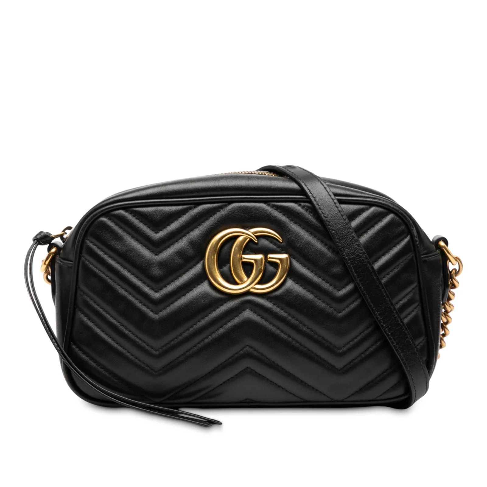 Gucci — Gucci Matelasse GG Marmont Small Crossbody — Handbag — resale